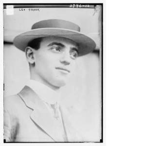 Leo Frank circa 1910. Photo credit:  Library of Congress, Prints & Photographs Division, [reproduction number, e.g., LC-B2-1234]