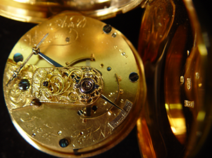 The Newport Historical Society’s 18th century Chronometer.