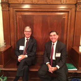 NEMA Executive Director Dan Yaeger and David Nathans, Director, Martha Vineyard Museums at Advocacy Day