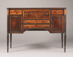 Sheraton Inlaid Mahogany Sideboard