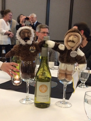 Matthew Henson and Robert Peary dolls 