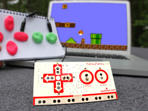 MaKey MaKey Product Photo Play Doh Mario